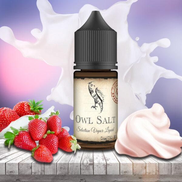 Owl Vape Strawberry Milk Salt Likit 30Ml