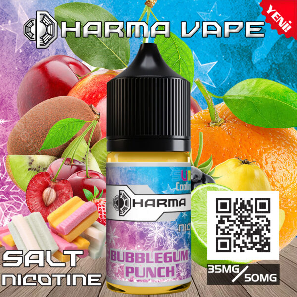 Dharma Bubblegum punch Salt Likit 30ml